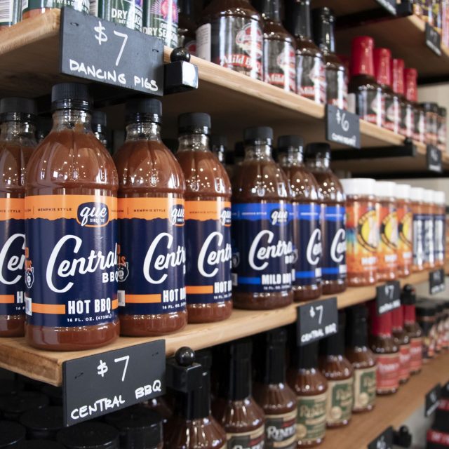 Central BBQ sauce at Outdoor Living
