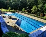 Thumnbail of exercise lap pool with diving board