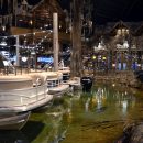 Outdoor equipment within Bass Pro pyramid