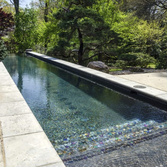 Full length walk-in pool