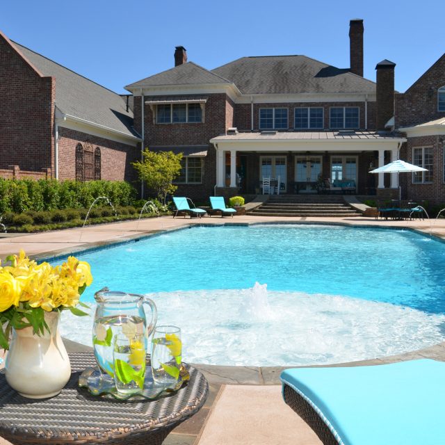 large luxury swimming pool