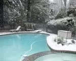 Thumnbail of Backyard Winter Pool in Snow